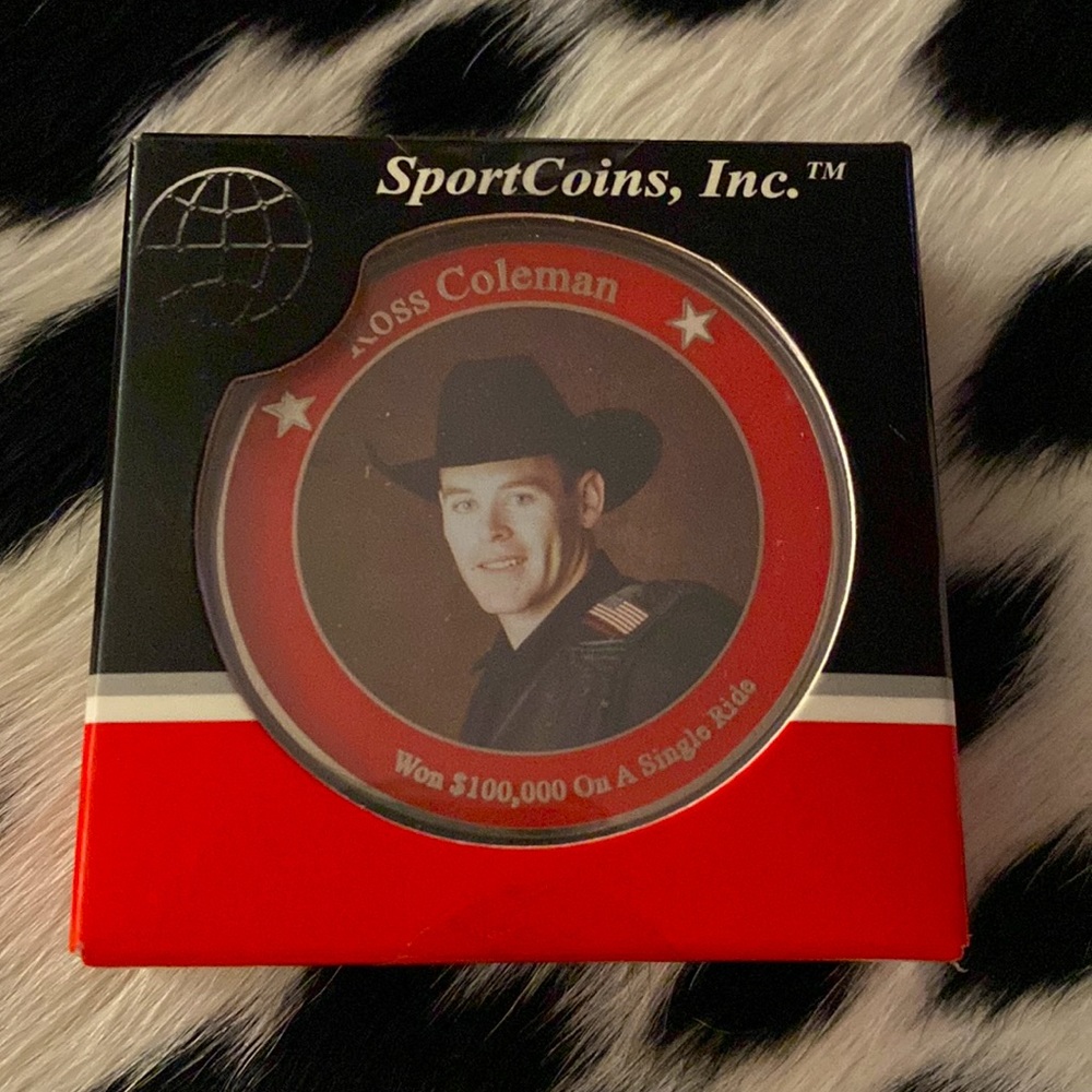 PBR (Pro Bull Riders) 2005 Sport Coin Medallion ~ Ross Coleman~ Coin #0233